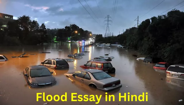 Flood Essay in Hindi