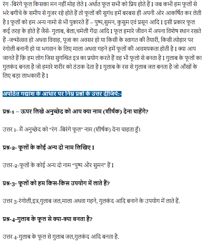 hindi essay for class 5